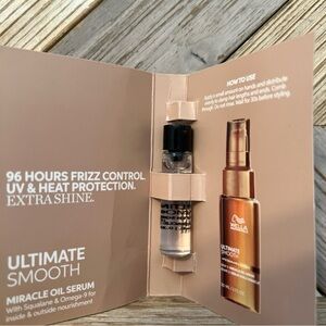 Wella Ultimate Smooth Miracle Oil Serum - Sample